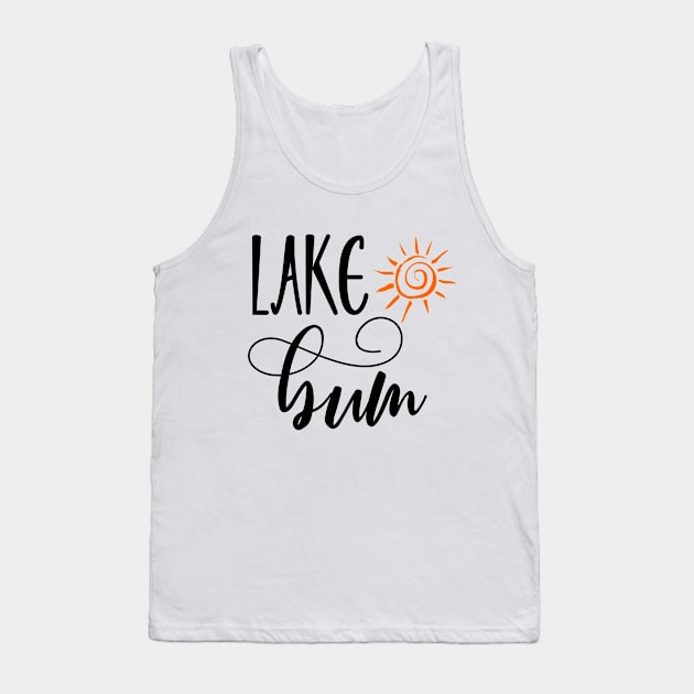 Lake Bum Tank Top by ColorFlowCreations